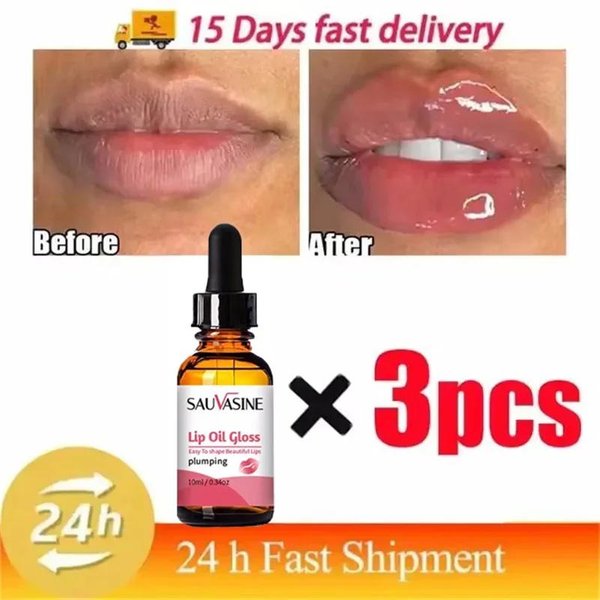 Serum PowięKszająCe Usta Extreme Volume WygłAdzająCy PłYnny Olejek NawilżAjąCy RedukująCy Drobne Zmarszczki BłYszczyk PowięKszająCy Usta Seksowne PięKno Makijaż-image