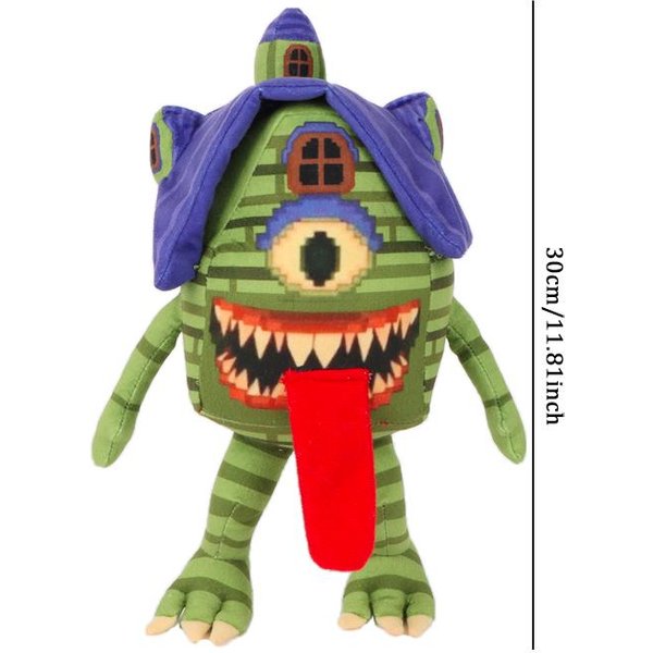 Treasuringu Nuevas Plantas Vs Cerebros Podridos Juguete De Peluche Monstruo De Tres Cabezas MuñEco Relleno DragóN Robar Un Cerebro Podrido Juguete De Juego Regalos-image