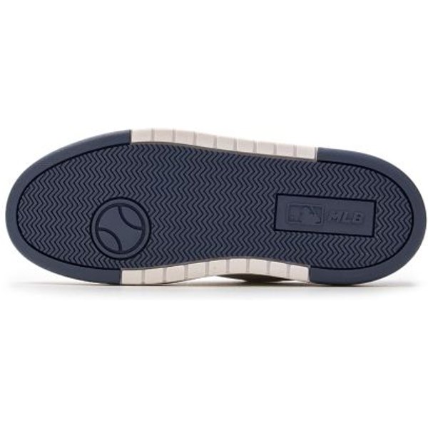 MLB New York Yankees Tkanina SkóRa Syntetyczna Wygodne Trend Mody Sportowe Niskie Trampki Trampki Unisex BiałE Jasnoniebieskie 3ASXD015N-50NYS 42 White-image