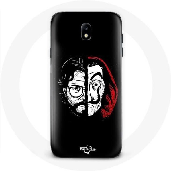 Funda - La Casa De Papel - Samsung Galaxy J5 2017 - Flexible - Negra - ProteccióN-image