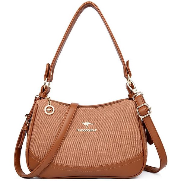 Prosta Torba Na Ramię Crossbody O DużEj PojemnośCi, Torba Dla Mamy Do DojazdóW Niebieski-image