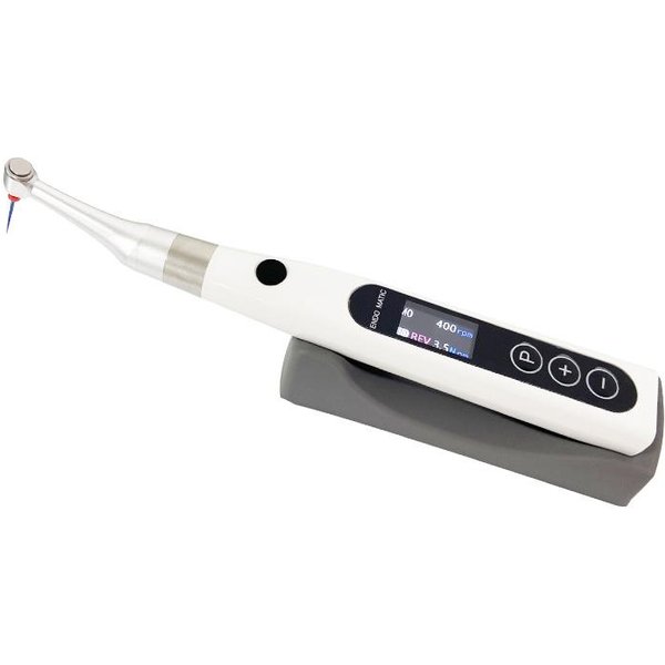 Motor De Endodoncia dental 16:1 ReduccióN Contra ÁNgulo Tratamiento EndodóNtico Terapia De Conducto Radicular Equipo dental InaláMbrico EU Plug Blanco-image