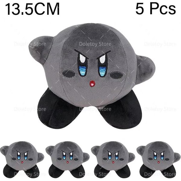 5 Piezas/Lote MuñEcos De Peluche De Anime Kirby Kawaii Estrella Kirby Nadando Espada Pan Kirby ColeccióN Regalo De Navidad CumpleañOs Para NiñO-image