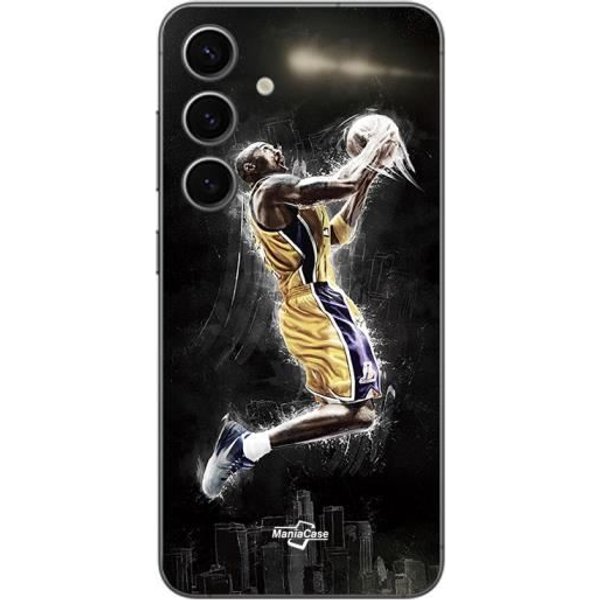 Funda De Baloncesto Samsung Galaxy S24 Plus Kobe Bean Bryant 24 Black Mamba Maniacase-image