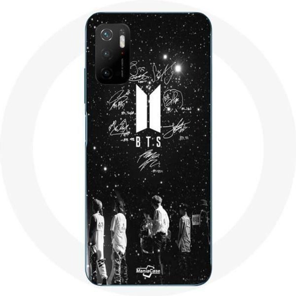 Funda Maniacase Para Xiaomi Poco M3 Pro 5G Bts Signature Noche Estrellada-image