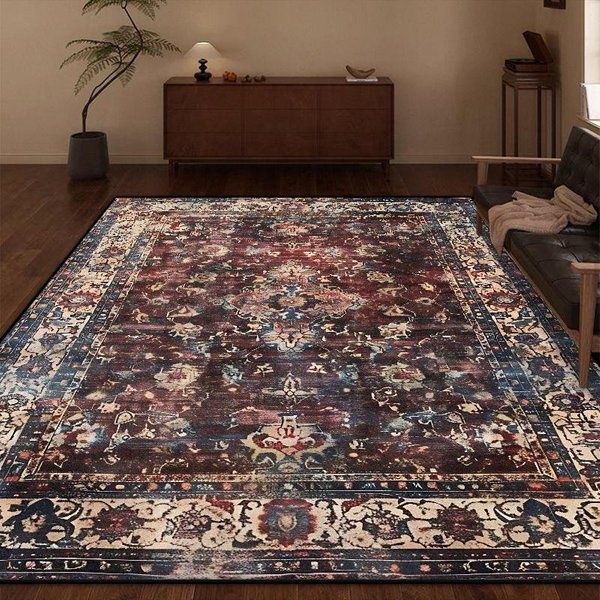 Dywan Perski 200X300 DużY Luksusowy Salon Sypialnia Retro Dekoracja Dywany Maty PodłOgowe Dekoracja Domu 160*200Cm-image