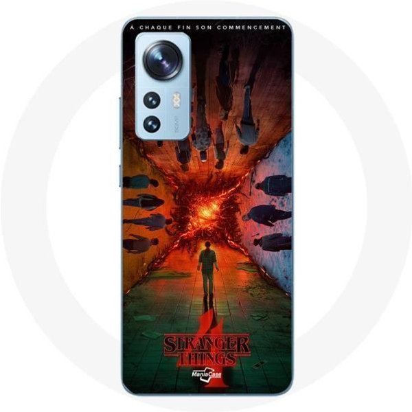 Coque Pour Xiaomi Mi 12 / 12X Stranger Things Saison 4 Affiche Equipages De La Nouvelle ThéOrie-image