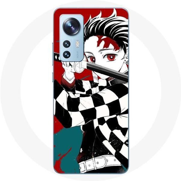Funda Para Xiaomi Mi 12 / 12X Tanjiro Demon Slayer Kimetsu No Yaiba Anime-image