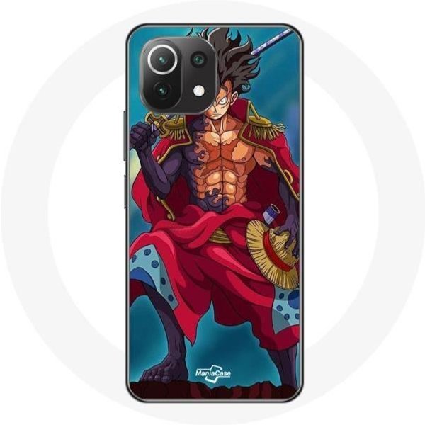 Funda Para Xiaomi Mi 11 Lite Luffy Gear 5 One Piece Anime-image