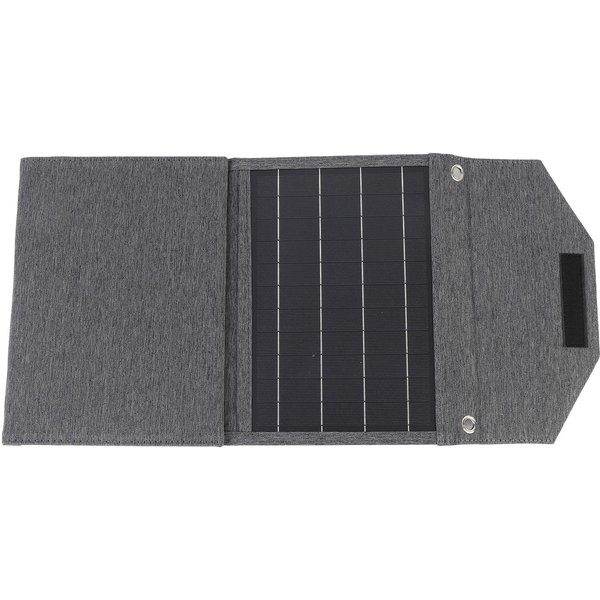 Cargador De Panel Solar Plegable 80W PortáTil Para Exteriores, Camping, Senderismo, Impermeable, Monocristalino Black-image