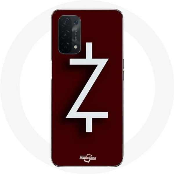Funda Para Oppo A74 5G - Maniacase - Temporada 4 De Ozark - Logo Z - Flexible - Blanco/Rojo Blanco-image
