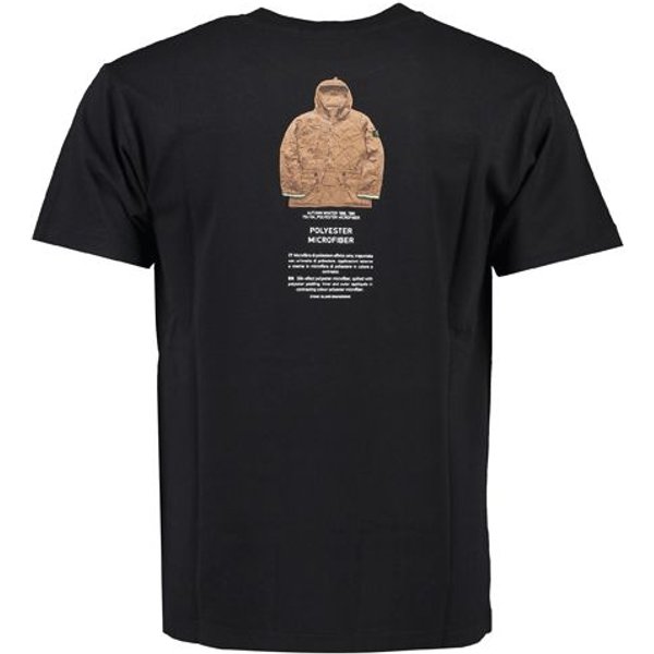 Koszulka Stone Island Archivio Project Czarna MęSkie GóRy 75152NS91-V0029 M Black-image