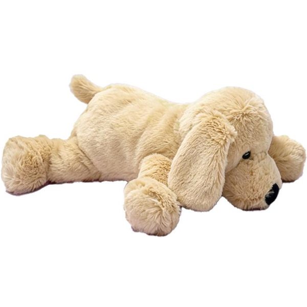 30 Cm ZłOty Retriever Puszysty Szczeniak Pies Lalka Pluszowa Zabawka MięKki Towarzysz Snu KreskóWkowe Zwierzę Przyjaciel Na Noc Prezent 30Cm Beige-image