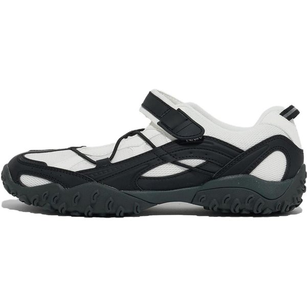 Fila Eshape Wygodne MięKkie Mary Jane TrwałE Niskie Buty Codzienne Damskie Sneakers BiałY Czarny 1XM02369H001 38.5 Black-image