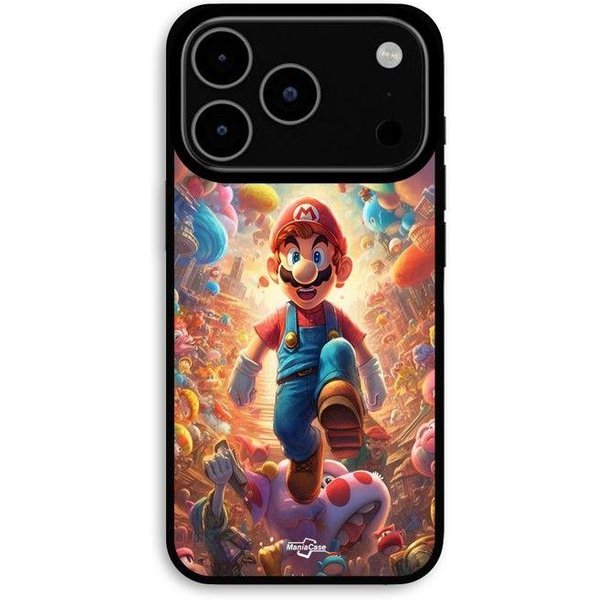 Funda Para Iphone 17 Pro Super Mario Bros PelíCula Maniacase Negro-image