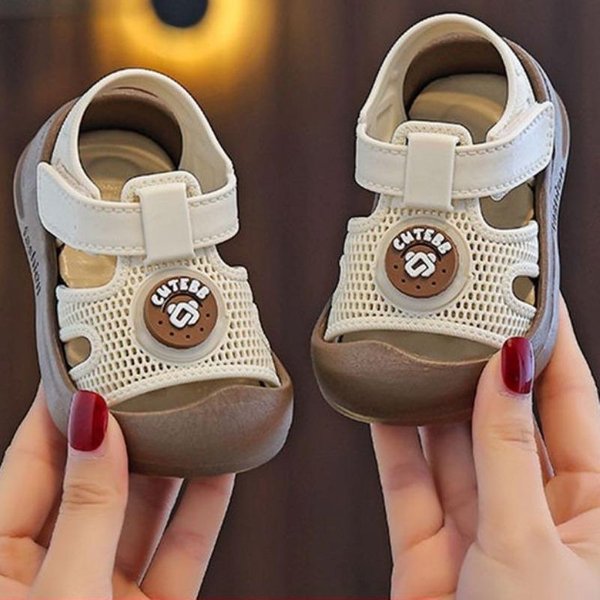 Sneakersy, SandałY DziecięCe, AntypośLizgowe Letnie Buty Dla NiemowląT, MięKkie Podeszwy, OddychająCe Noski Dla ChłOpcóW I Dziewczynek 21 Gray-image