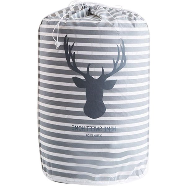 Bolsas De Almacenamiento CilíNdricas Grandes Para Ropa, Almohadas, Mantas Y Edredones, Bolsa De Empaque Reutilizable Con CordóN, Hogar-image