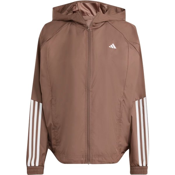 Adidas WiatróWka Wind.Rdy Hyperglam LuźNy KróJ Wiatroodporna OddychająCa Wygodna Zapinana Na Zamek RęKaw Nietoperz DłUgi RęKaw Kurtka Damska JX7381 S-image