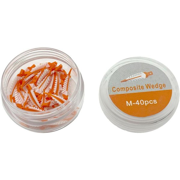 CuñAs Interdentales De Silicona Sellado De Composite Material Adaptativo Para RestauracióN Dental Uso OdontolóGico White-image