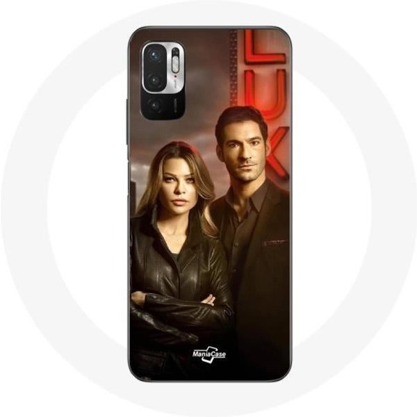 Funda Para Xiaomi Poco M3 Pro Chloe Decker Y Lucifer Morningstar-image