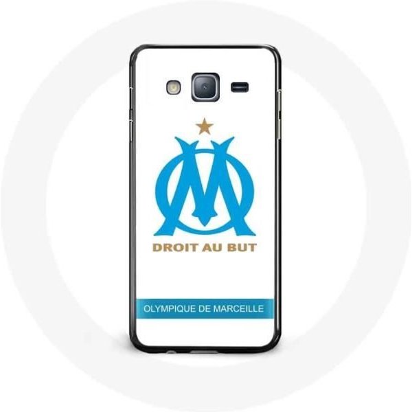 Funda Para Samsung Galaxy Grand Prime Olympique De Marsella Logo Fondo Blanco-image