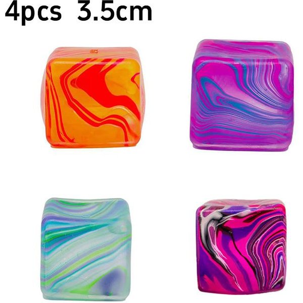 Needoh Fala Kostka Lodu Maltodekstryna Zabawka OdstresowująCa Kostka Lodu Fidget Toys ŚCiskana Zabawka Antystresowa Zabawka Sensoryczna ŚCiskana Dla Dzieci DorosłYch-image
