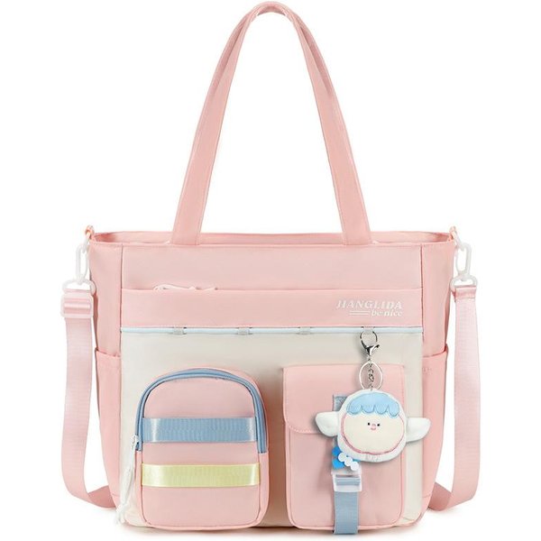 Mochila Escolar NiñA Ligera Estudiante De Primaria Linda Chica De Verano Gran Capacidad Mochila Infantil Mochila Para Escuela Secundaria-image