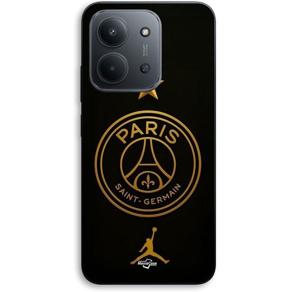 Funda Para Xiaomi Redmi 15C 5G Logo PSG Jordan Dorado Estrella CampeóN Maniacase-image