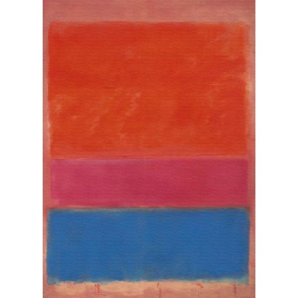 ExposicióN Museo Mark Rothko PóSter Arte Abstracto Moderno Pintura Lienzo Impresiones De Pared Imagen Para Sala De Estar DecoracióN Del Hogar 21Cm×30Cm Noframe Red-image
