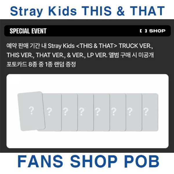 Tienda DE Fans Solo Fotocarta Oficial POB Stray Kids This & That YES24 Hyunjin-image