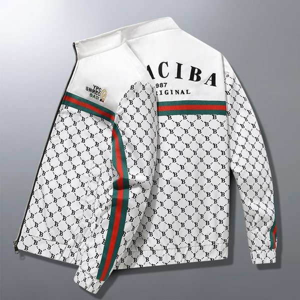 Chaqueta Nueva Tendencia De Primavera Y OtoñO Chaqueta Con Capucha Informal Para JóVenes 3XL Gray-image