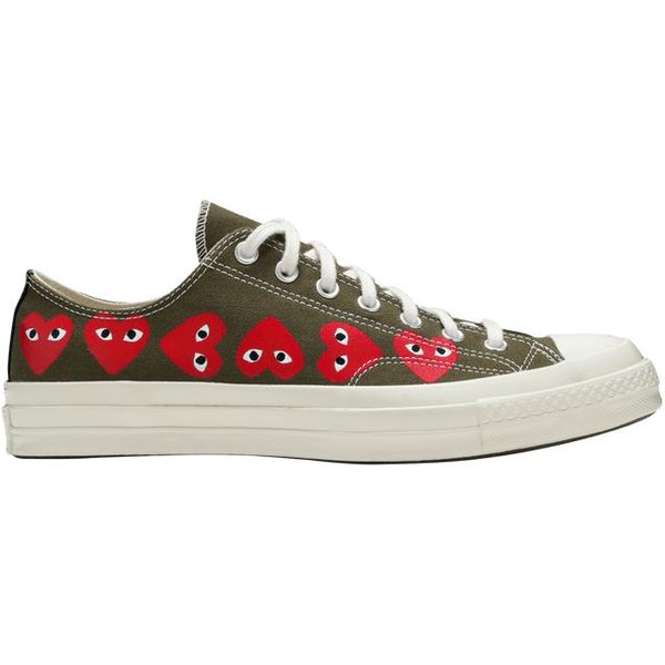 Converse Chuck Taylor All Star 70 Ox Comme Des Garcons Multi Heart 35 White-image