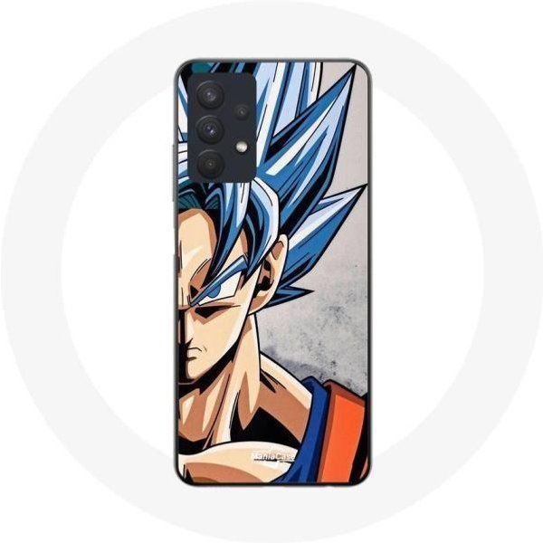Funda - Samsung - Galaxy A32 5G - Anime Dragon Ball Goku - Flexible - Mixta Azul-image