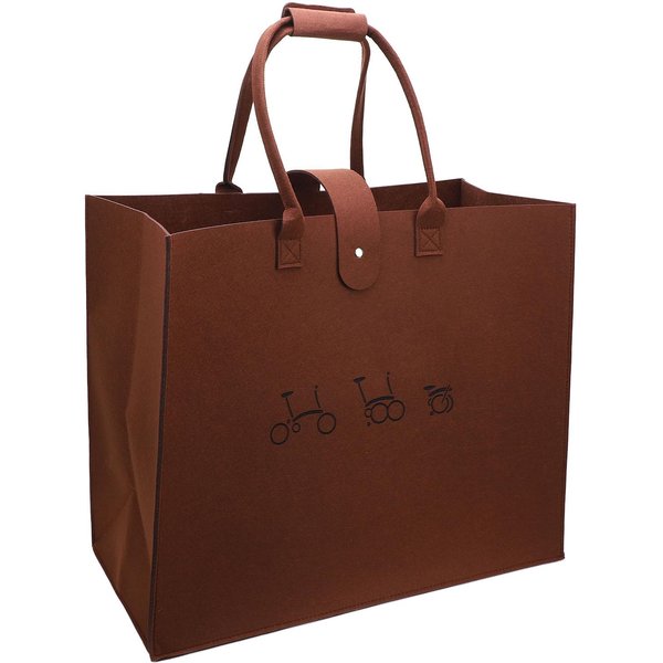 Bolsa Plegable Para Bicicleta No Tejida PortáTil Ligera Estuche De Transporte Para Bicicleta De 16 Pulgadas Ciclismo-image