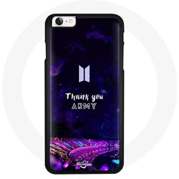 Coque Pour Iphone 4 Bangtan Sonyeondan Concert BTS Army Bomb Lightstick Negro-image