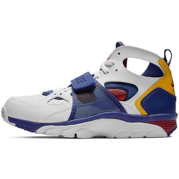 Nike Air Trainer Huarache BiałY Fioletowy Regency ŻółTy 679083-107 42 Gray-image