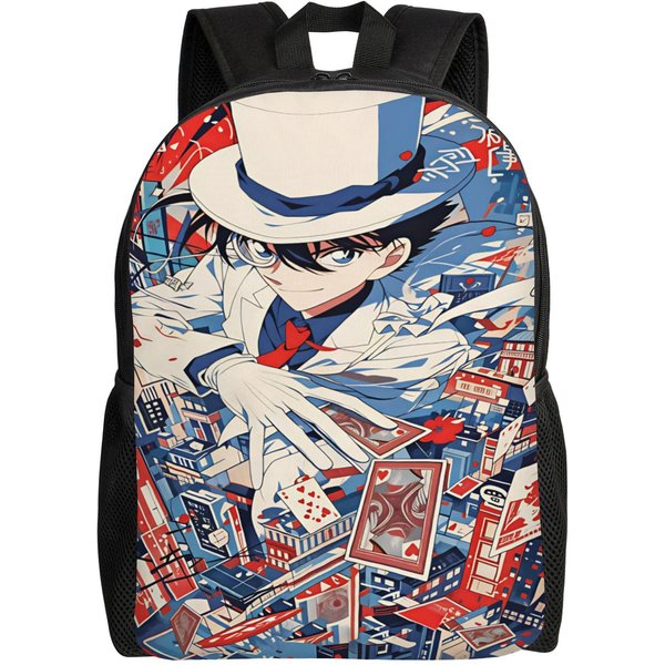 Mochila De Detective Conan Mochilas Deportivas Estudiante Unisex DiseñAdor Bolsas Escolares Grandes Kawaii Rucksack (As The Picture,As Picture)-image