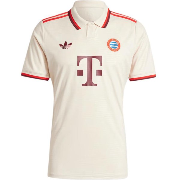 Adidas Originals FC Bayern 24/25 Trzecia Koszulka PiłKarska MęSka BeżOwa 3XL-image