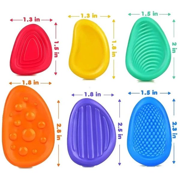 Tiras Sensoriales De Silicona Para Aliviar El EstréS Y La Ansiedad, Juguetes Sensoriales Para NiñOs, Adultos Y NiñOs Con Autismo.-image