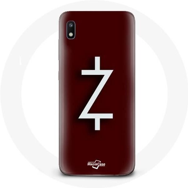 Funda - Ozark - Samsung Galaxy A10 - Logo Z - Roja - ProteccióN RíGida Blanco-image