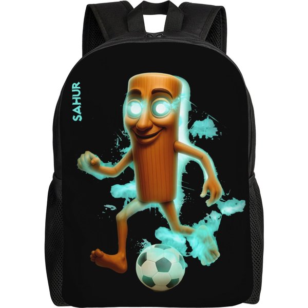 Mochila Brainrot Italiano Mochilas Divertidas NiñO NiñA Universidad Bolsas Suaves De Secundaria Rucksack Colorido As Picture-image