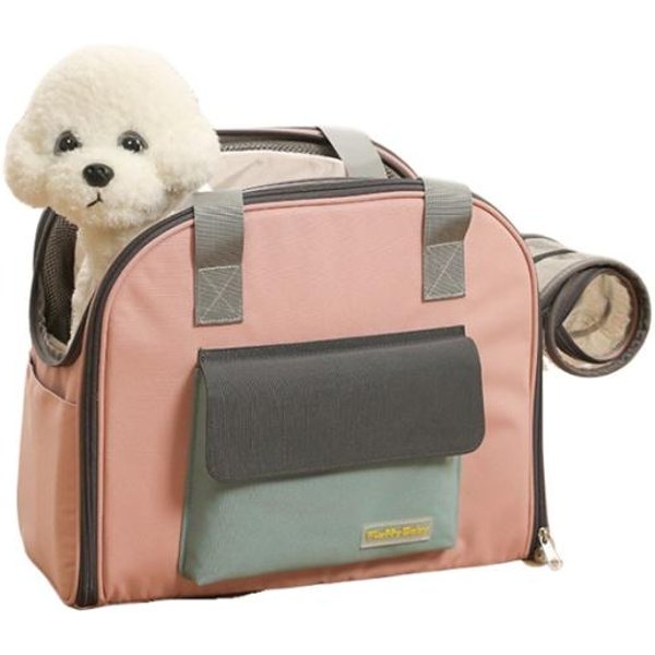 Bolsa Multifuncional Para Mascotas Gatos Y Perros CóModa Transpirable Bandolera TransportíN Para Mascotas Mochila Para Perros Bolso De Mano Para Cachorros-image