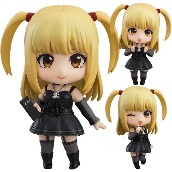 10Cm Modelo De Anime Death Note #2674 Misa Amane Modelo De AccióN #1200 L #1160 Yagami Light Figura De PVC Conjunto De Modelos MuñEca Juguetes-image