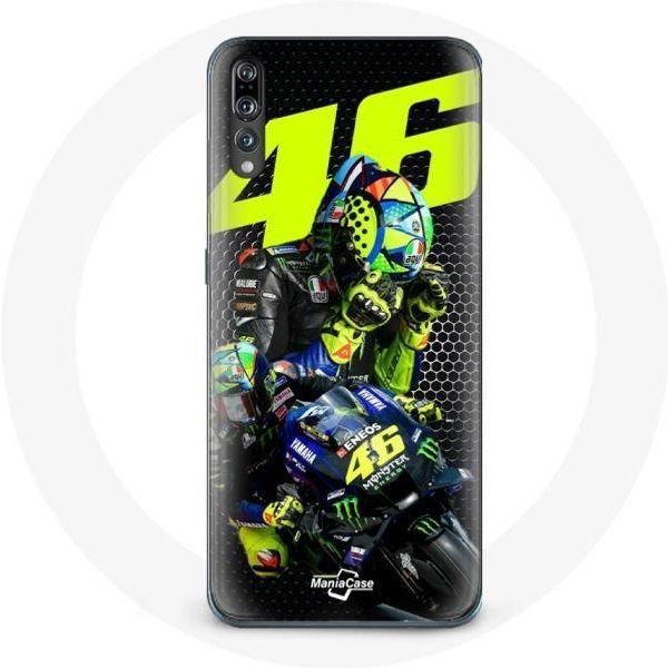 Funda Para Huawei P20 Valentino Rossi Motogp 46 Piloto De Velocidad-image