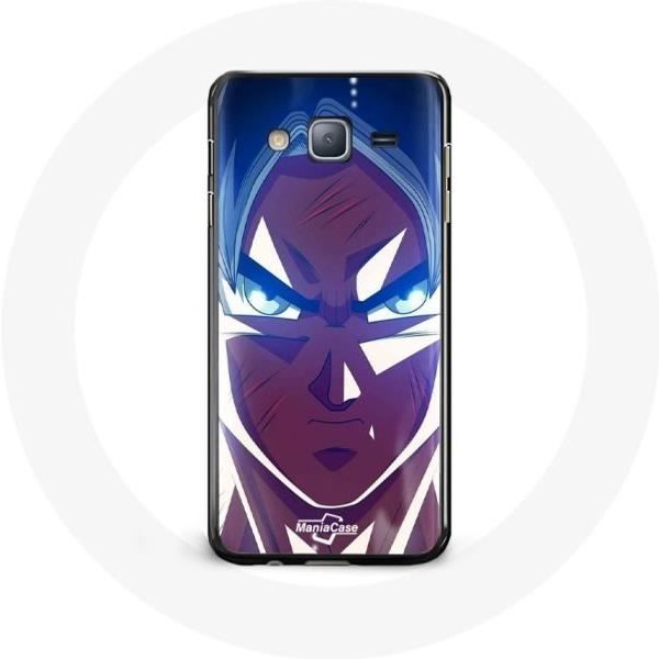 Funda Para Samsung Galaxy A3 Dragon Ball Goku Cara Enfadada-image
