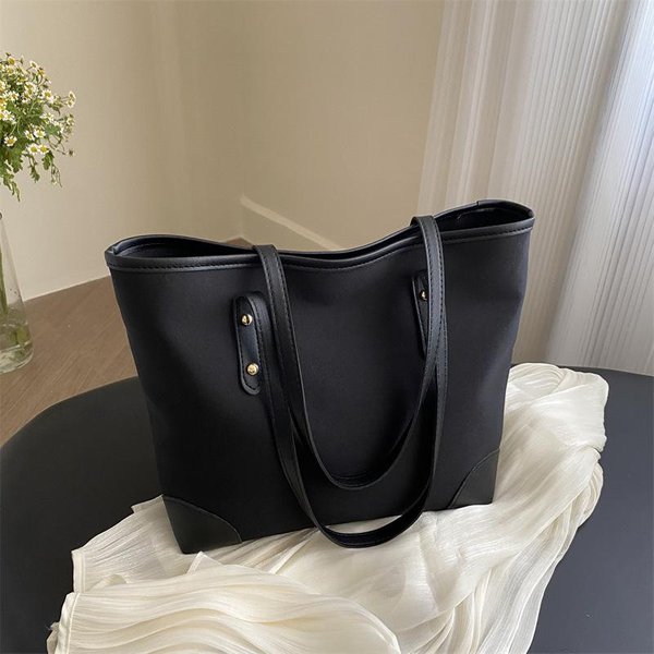 Bolso Retro De Gran Capacidad Y Moda Para Mujer, Nuevo Bolso De Hombro Sencillo E Informal, Bolso De Mano Tipo Cubo Para Desplazamientos. Separate bag-image