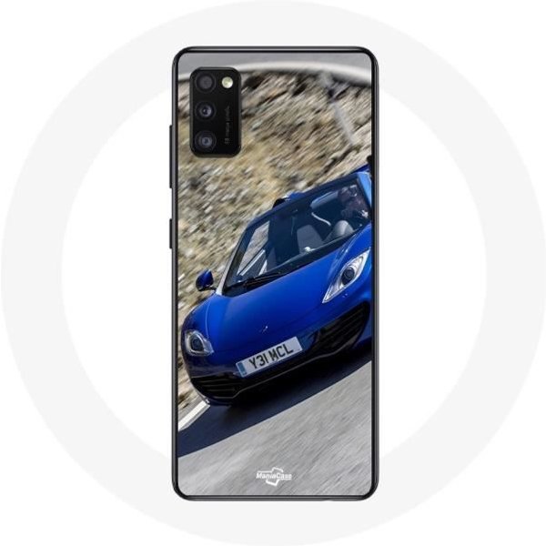 Funda - Mclaren - Samsung Galaxy A41 - FóRmula 1 - Flexible - Deportiva Azul-image