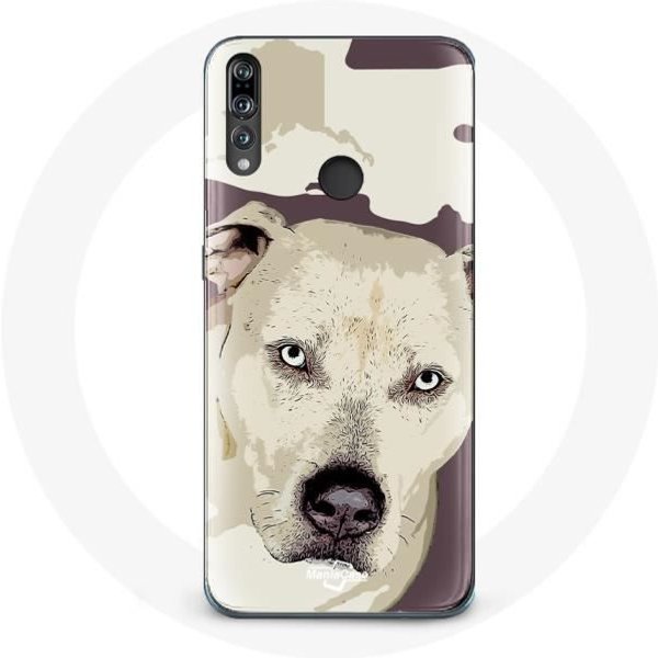 Funda - Huawei - P30 Lite - Perro Pitbull - Flexible - ProteccióN SintéTica-image