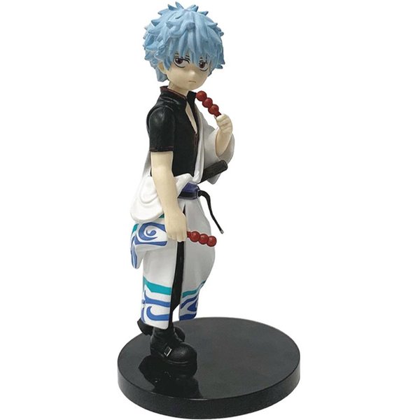 W Magazynie 14CM Figurka Anime Gintama Sakata Gintoki Katsura Kotarou Model Animacji Zabawki Prezenty Kolekcja Ozdoby Dekoracyjne-image