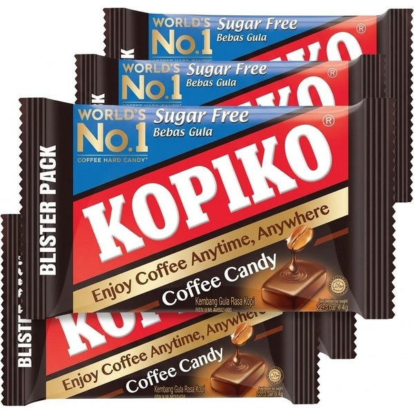 Kopico Cukierki O Smaku Kawy Bez Cukru Blister 32G, KoreańSkie PrzekąSki 5Ea-image